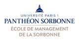 Logo Université Paris 1 Panthéon-Sorbonne - Ecole de Management de la Sorbonne UFR 06