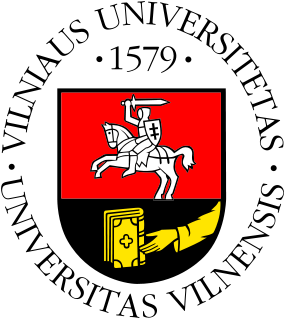 Logo of Vilnius University