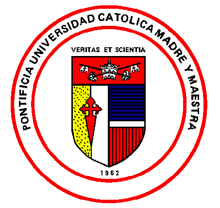 Logo Pontificia Universidad Catolica Madre y Maestra con la Escuela de Administracion de Empresas de Barcelona
