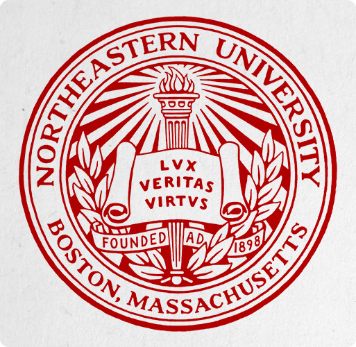 Logo of Northeastern University 