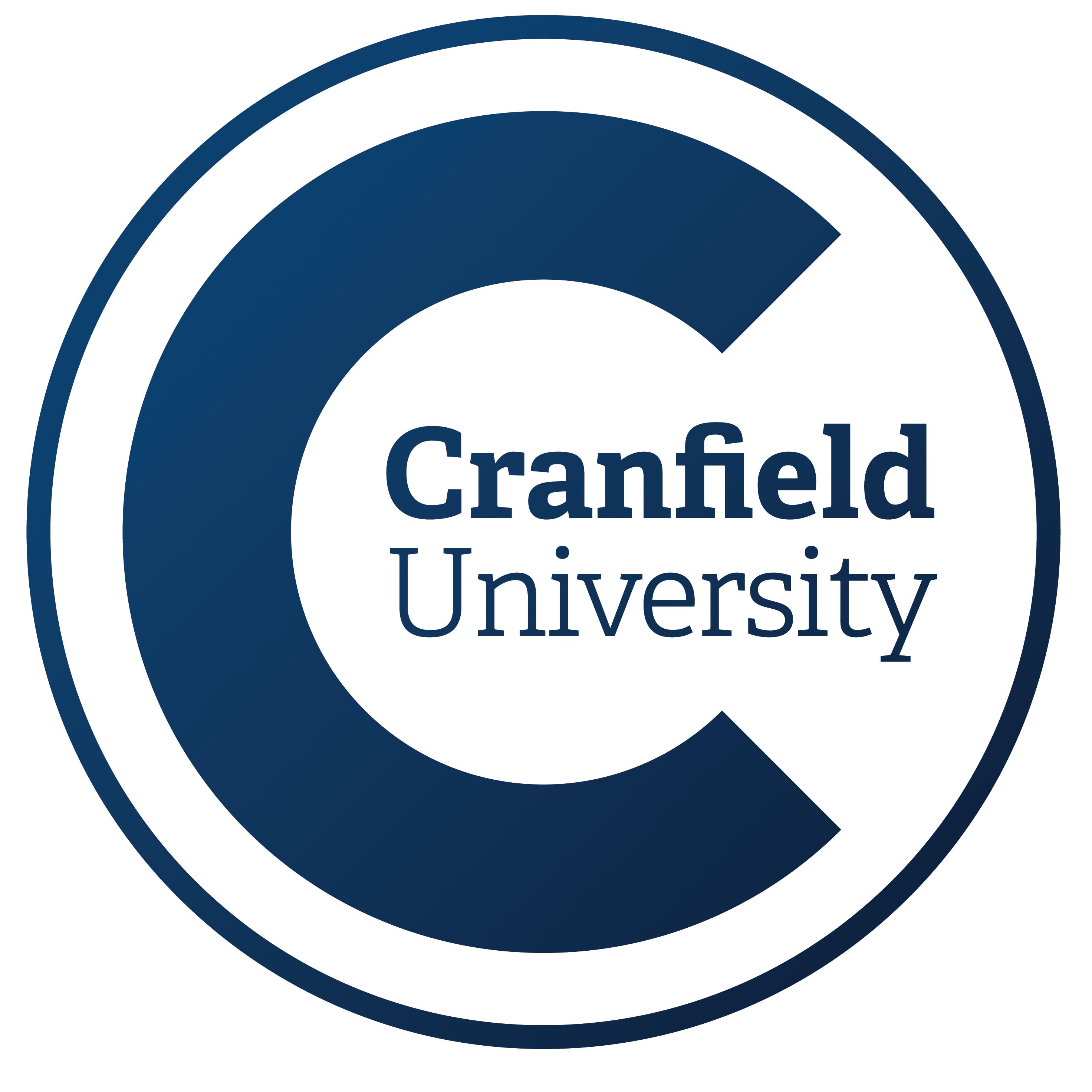 Logo School of Water, Environment and Agrifood and Energy and Power - Cranfield University