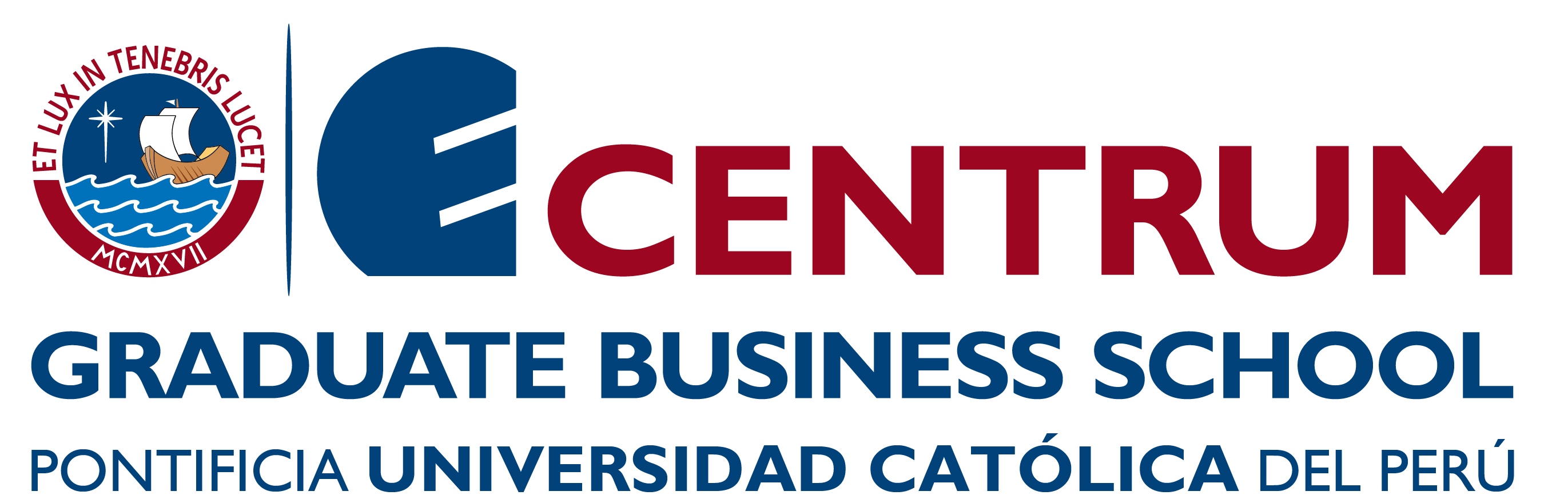 Logo CENTRUM PUCP Business School – Pontificia Universidad Católica del Perú