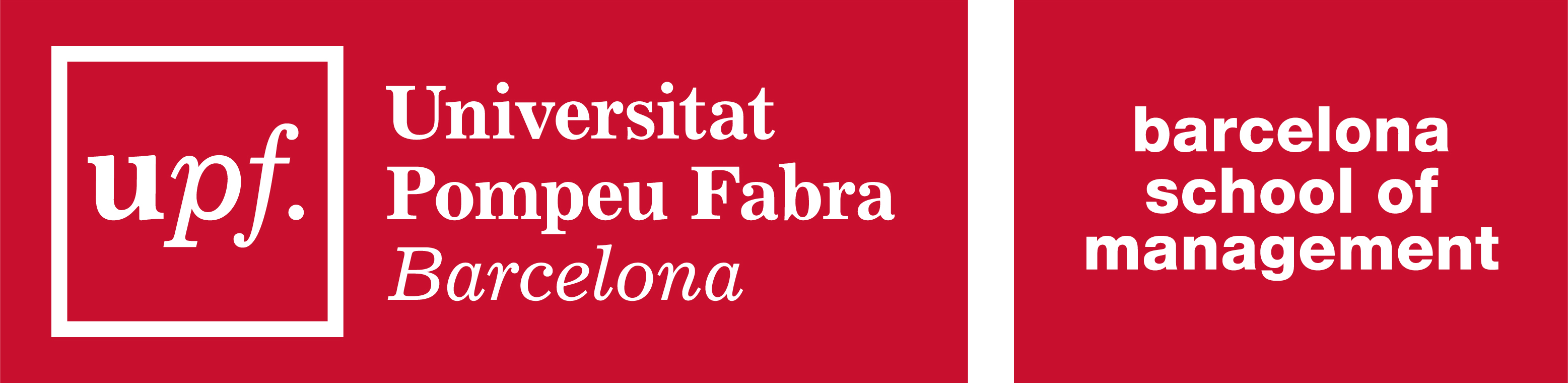 Logo of Pompeu Fabra University 