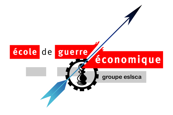 Logo ESLSCA Business School Paris  - EGE Ecole de Guerre Economique 