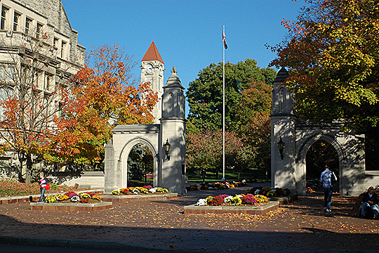 Logo Indiana University