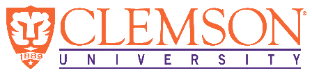 Logo Clemson University - Department of Graphic Communications