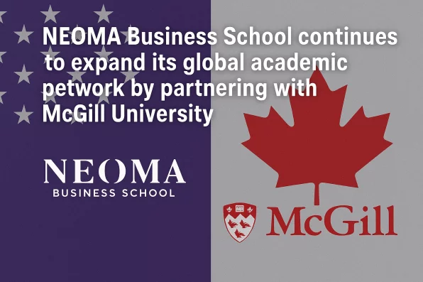 NEOMA Business School expands global reach with McGill