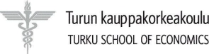 Turku School of Economics - University of Turku